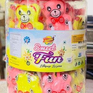 Teddy Bear Sweet Fun Lolipop